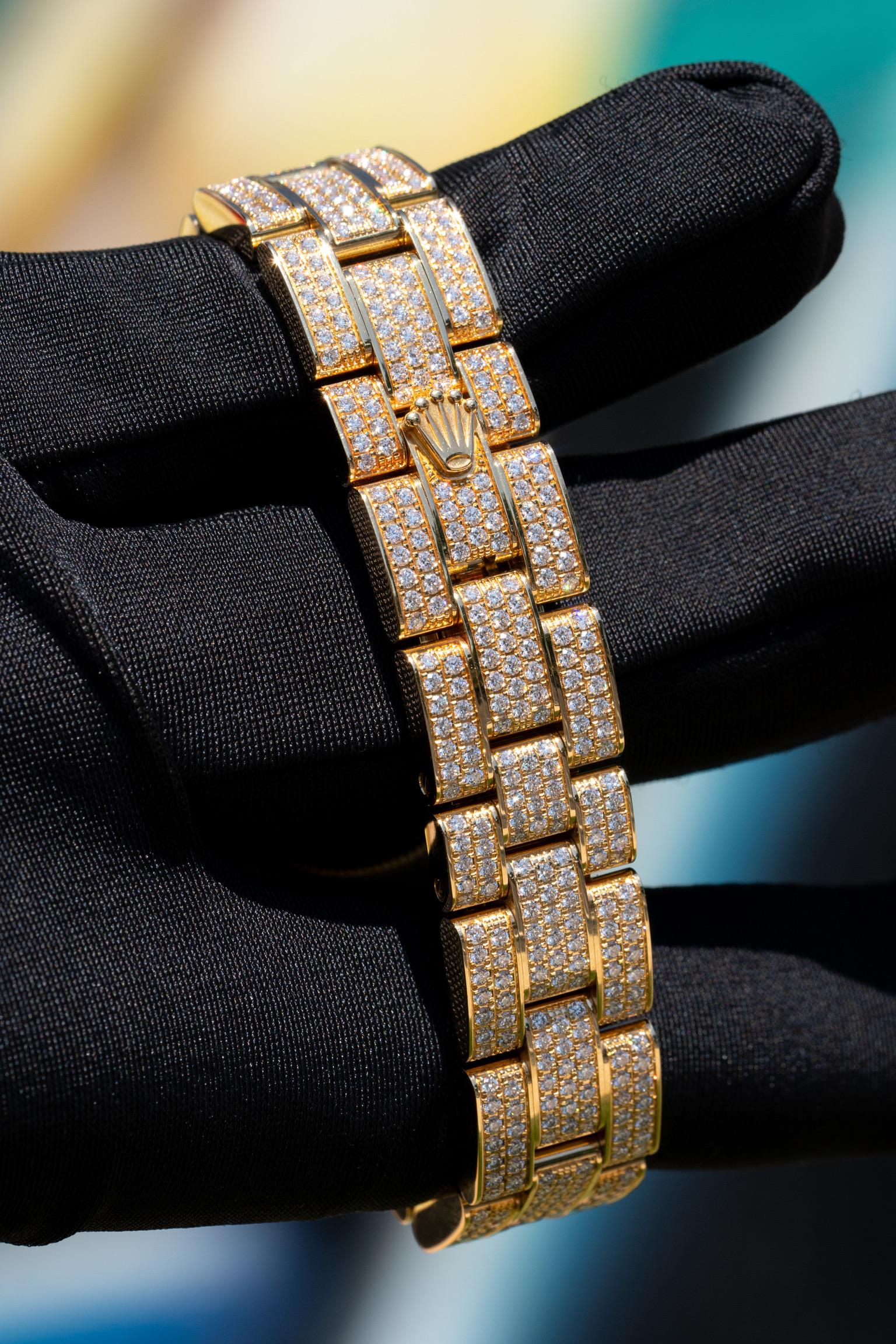 Rolex 179458 Datejust Tutti gli orologi di fabbrica con diamanti 18 carati in stock in vendita 4
