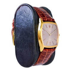 Rolex Montre Cellini en forme de coussin en or 18 carats, c. 1980