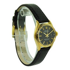 Rolex 18 Karat Ladies Gold Oyster Perpetual President Style from 1969 or 1970