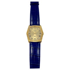 Rolex 18 Karat Yellow Gold Cellini Geometric Manual Wind Wristwatch, 1990s