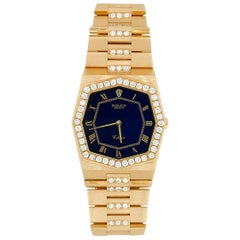 Rolex Cellini modèle 4671 en or jaune 18 carats avec diamants personnalisés