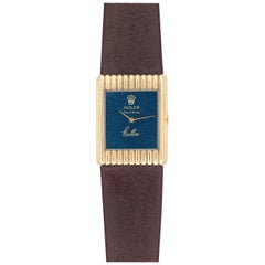 Orologio Rolex in oro giallo 18 carati Cellini modello 4016, circa 1976 Quadrante raro