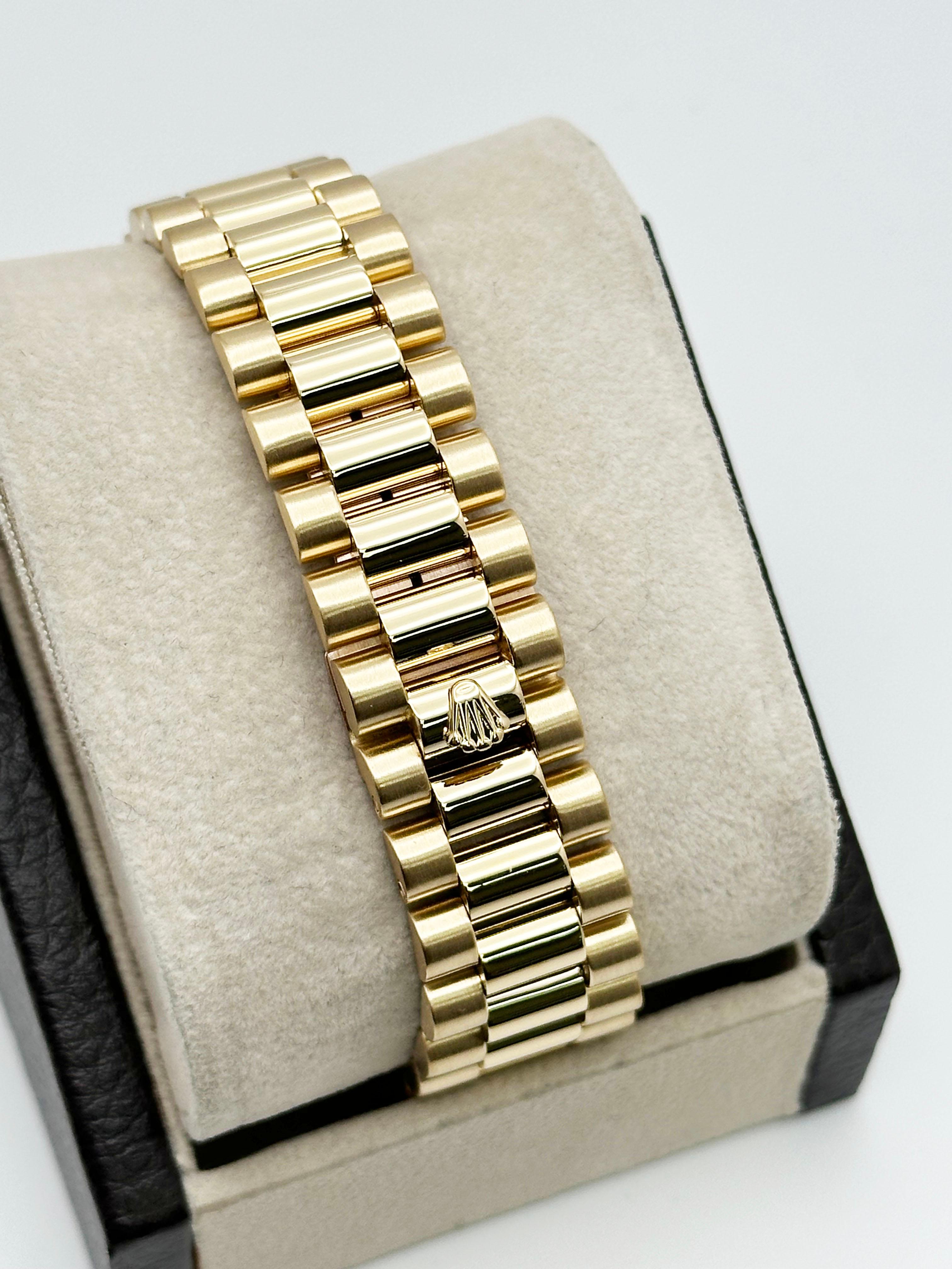 Rolex 18238 President Day Date Oro giallo 18 carati Doppio Quickset 2