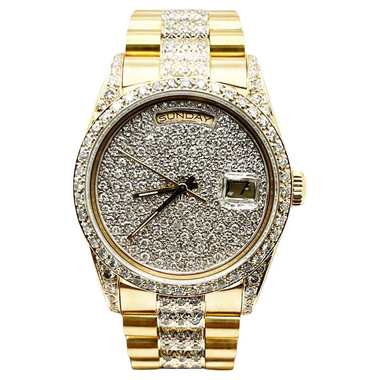 Rolex Presidente Con Diamantes Precio Rolex President Doble