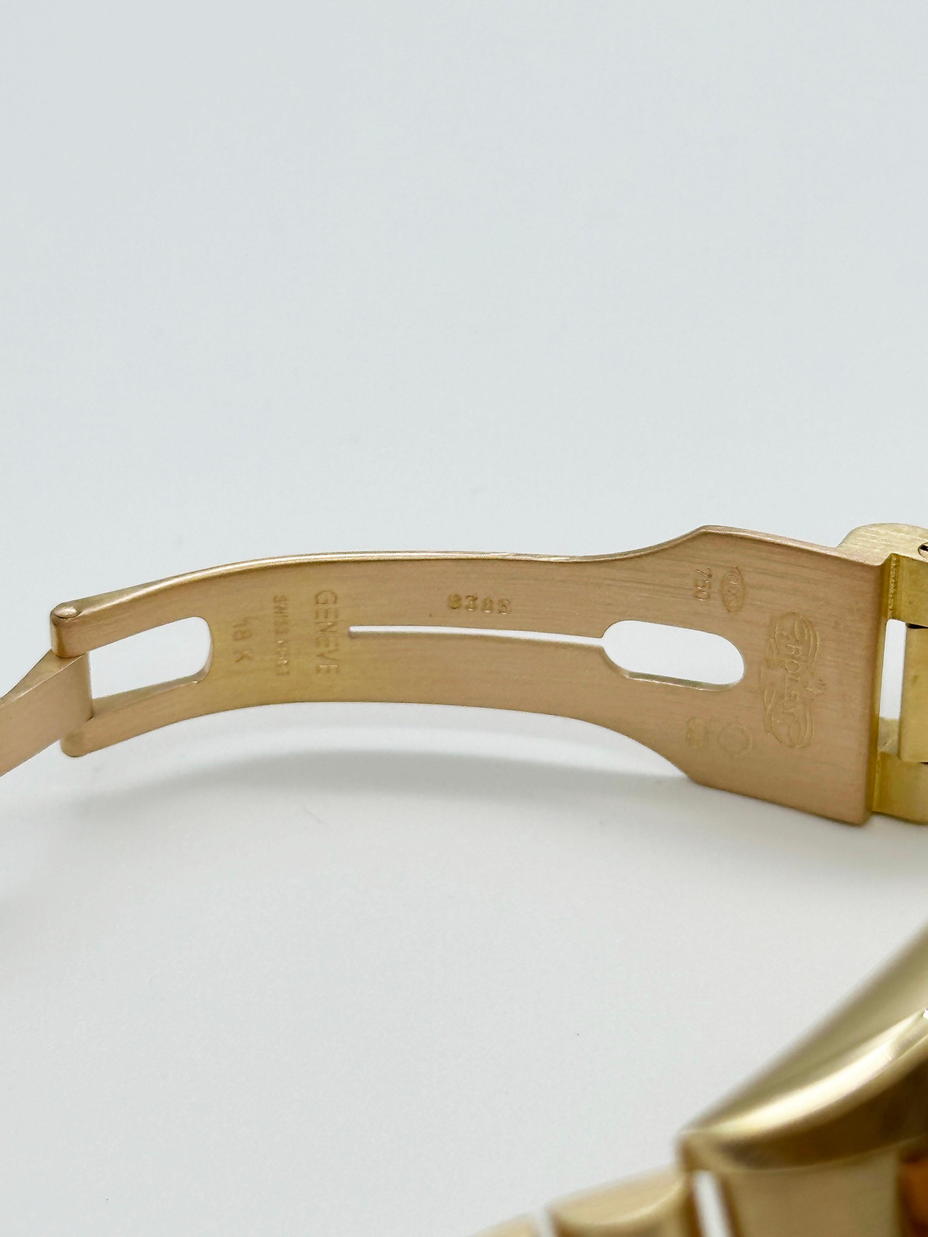 Rolex 18238 President Day Date Double Quickset 36mm Champagne 18K Gold Box Paper 6