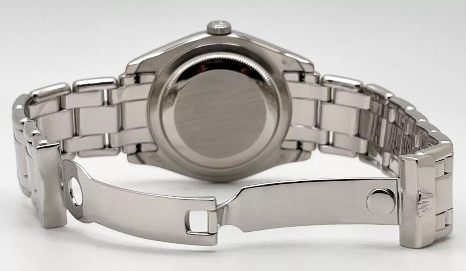 Rolex 18946 Day Date Platin Masterpiece 39mm Fabrik Diamant Lünette & Zifferblatt 1