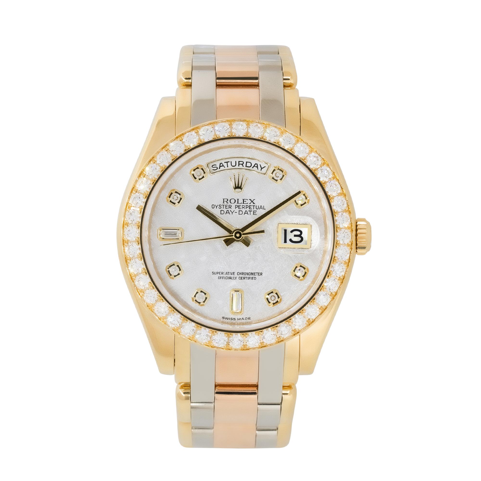 Rolex 18948 Day-Date 18 Karat Tridor 