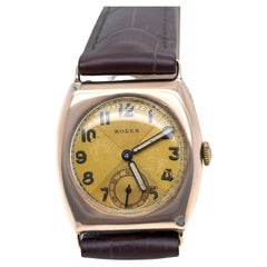 Montre-bracelet manuelle Rolex en or 18ct - Circa Vintage 1927
