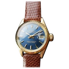 Vintage Rolex 18k Gold Oyster Lady Datejust 6917 Automatic, c.1976 Swiss Luxury LV878