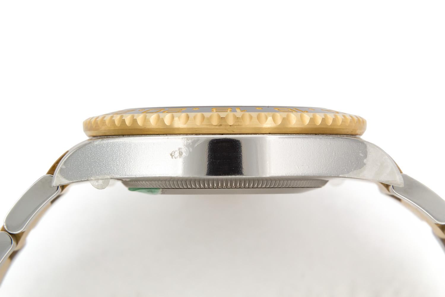 Rolex 18k Gold & Stainless Steel Ceramic GMT Master II 116713 With Original Stic 5