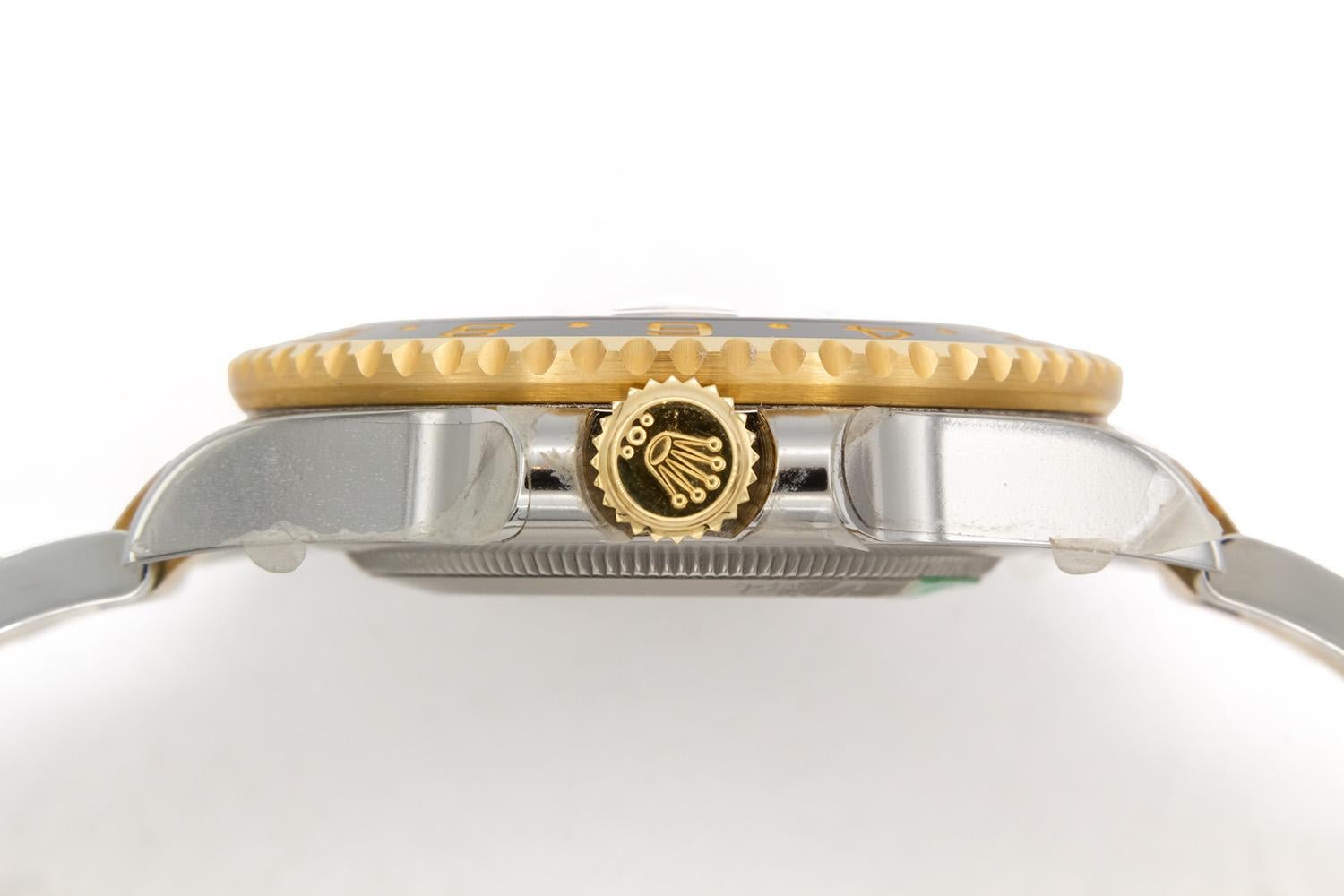 Rolex 18k Gold & Stainless Steel Ceramic GMT Master II 116713 With Original Stic 4