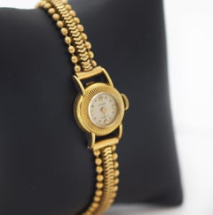 Rolex 18K Gold Vintage Precision Mechanical Movement Watch