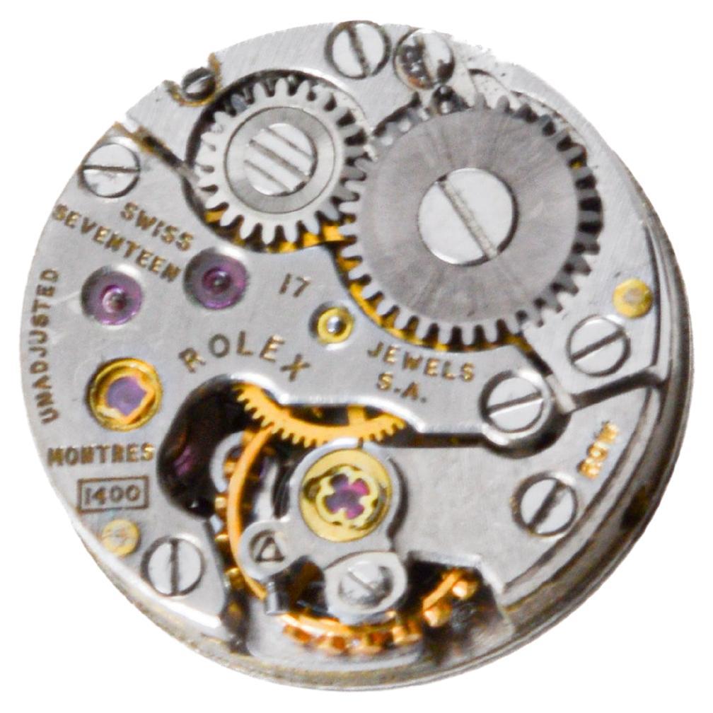 Rolex 18k Solid Gold Orchid Ladies Watch circa 1962 4