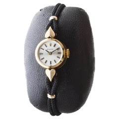 Rolex 18k Solid Gold Orchid Ladies Watch circa 1962