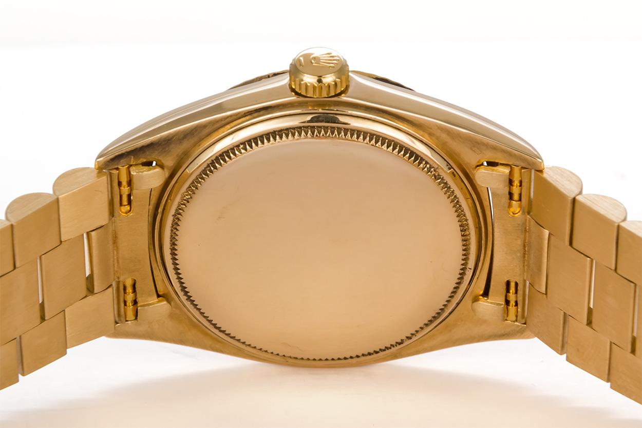 Rolex 18 Karat Yellow Gold Day-Date President 1803 1