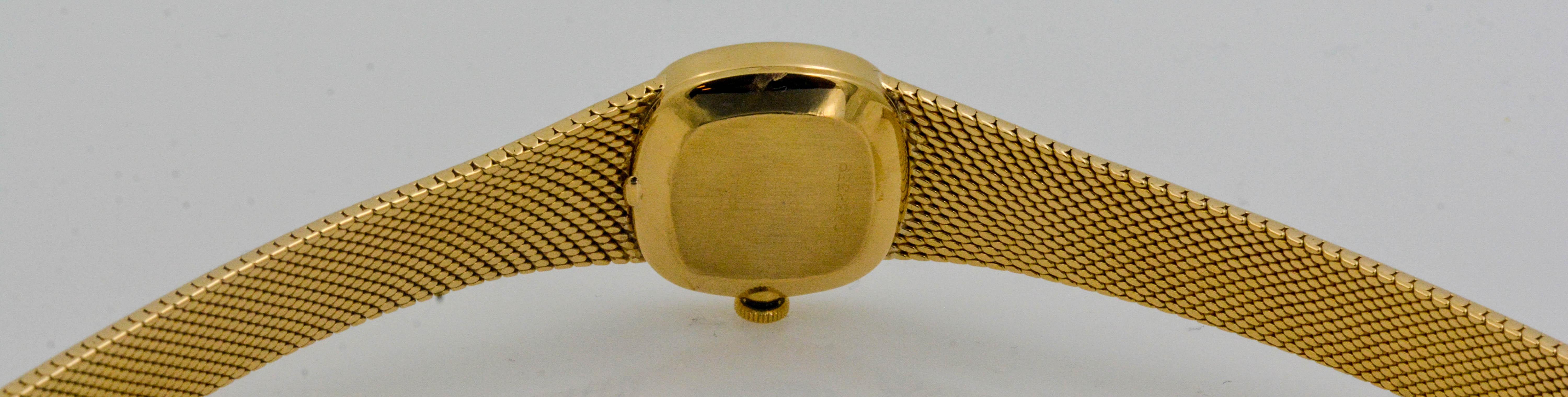 Rolex 18 Karat Yellow Gold Cellini 'Precision' Textured Bracelet 2