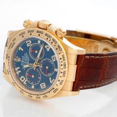 Rolex 18 Karat Yellow Gold Cosmograph Daytona Men's Watch 116518