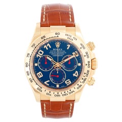Rolex 18k Yellow Gold Cosmograph Daytona Men's Watch 116518