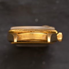 Rolex 18K Yellow Gold Day-Date Gold Dial with Bark Bezel Ref. 1807 (Head Only)