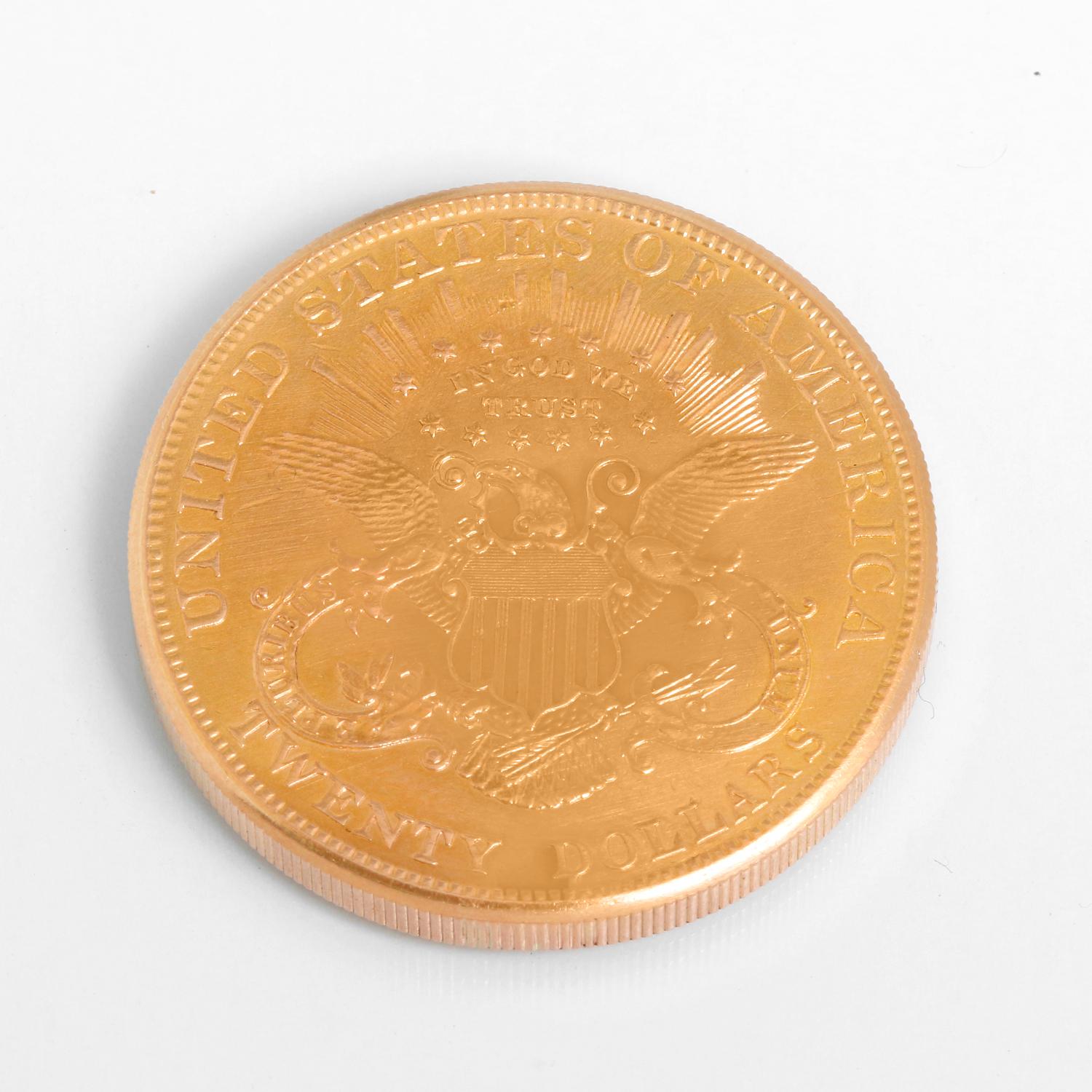 Rolex 18K Yellow Gold Twenty Dollar Coin Watch 3