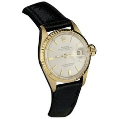 Rolex Datejust en or 18 carats pour femmes Réf. 6517-8:: Circa 1969