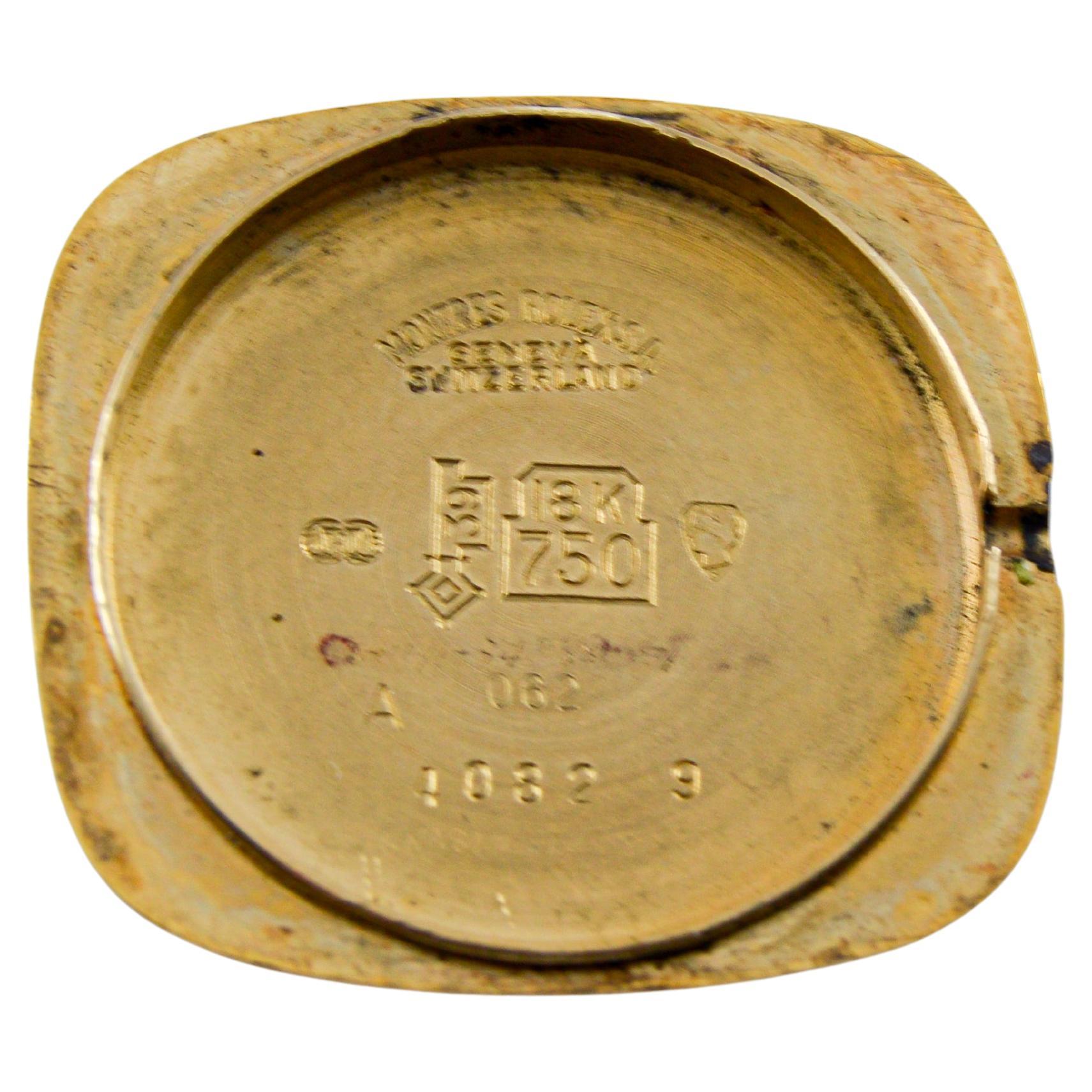 Rolex Montre Cellini pour dames en or massif 18Kt 1970 avec cadran champagne d'origine en vente 11