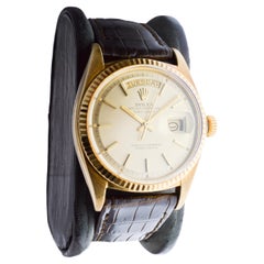Rolex 18Kt Solid Gold "President" Day-Date circa