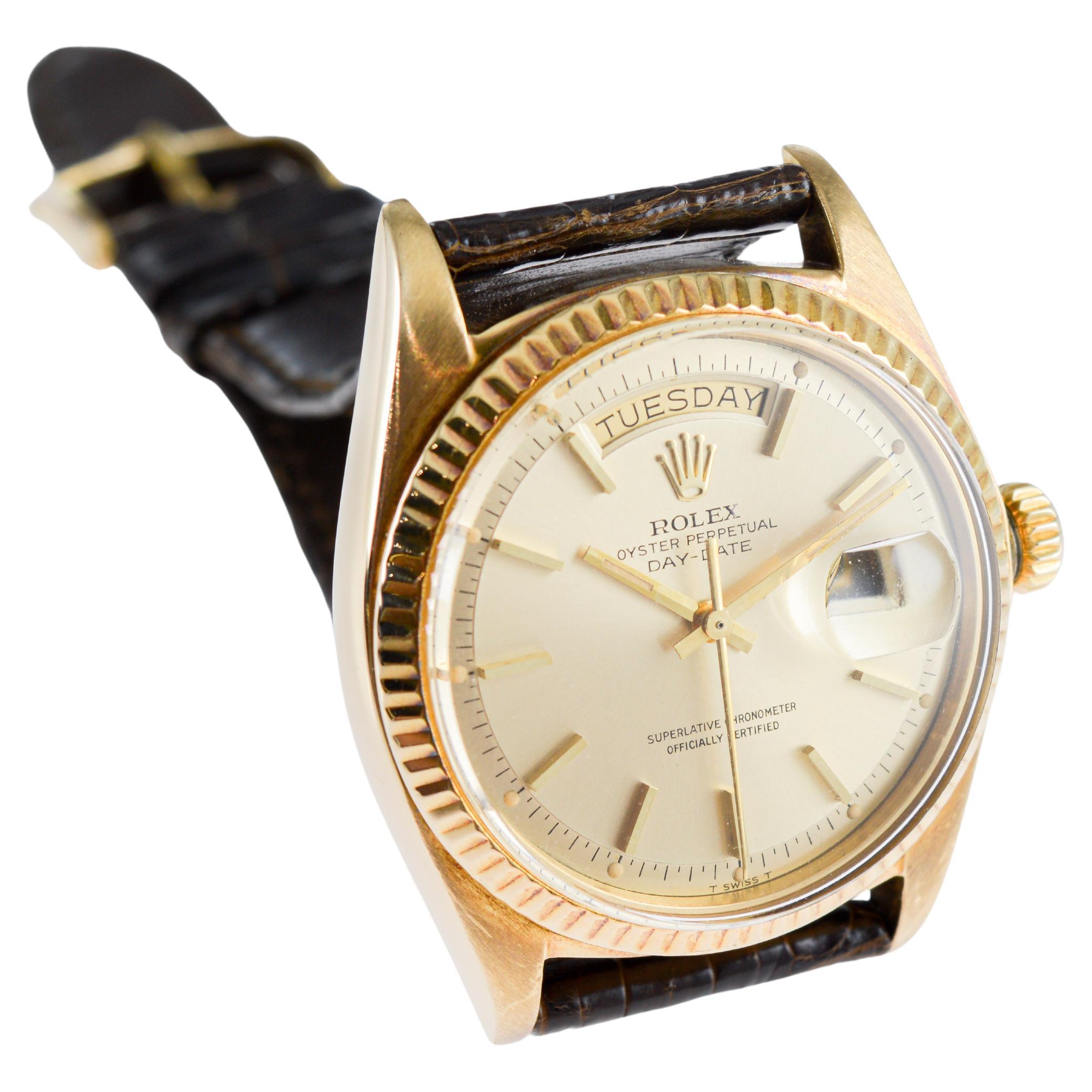 da uomo o donna Rolex Day-Date in oro massiccio 18Kt 