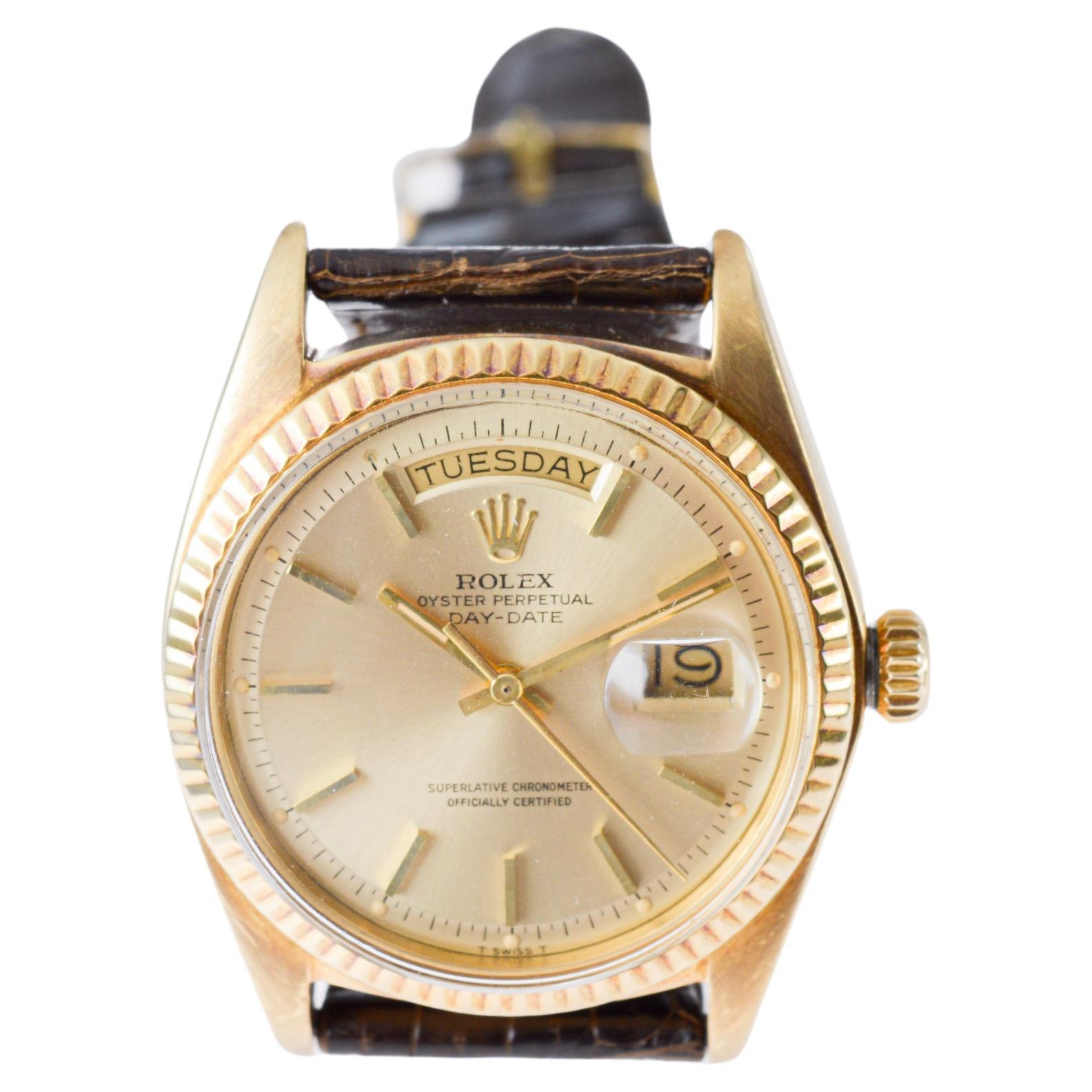 Rolex Day-Date in oro massiccio 18Kt 