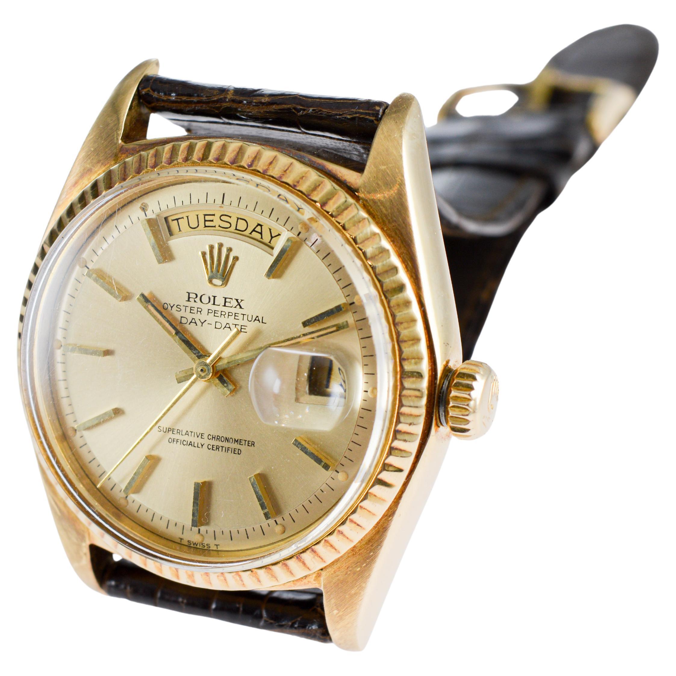 Rolex Day-Date in oro massiccio 18Kt 