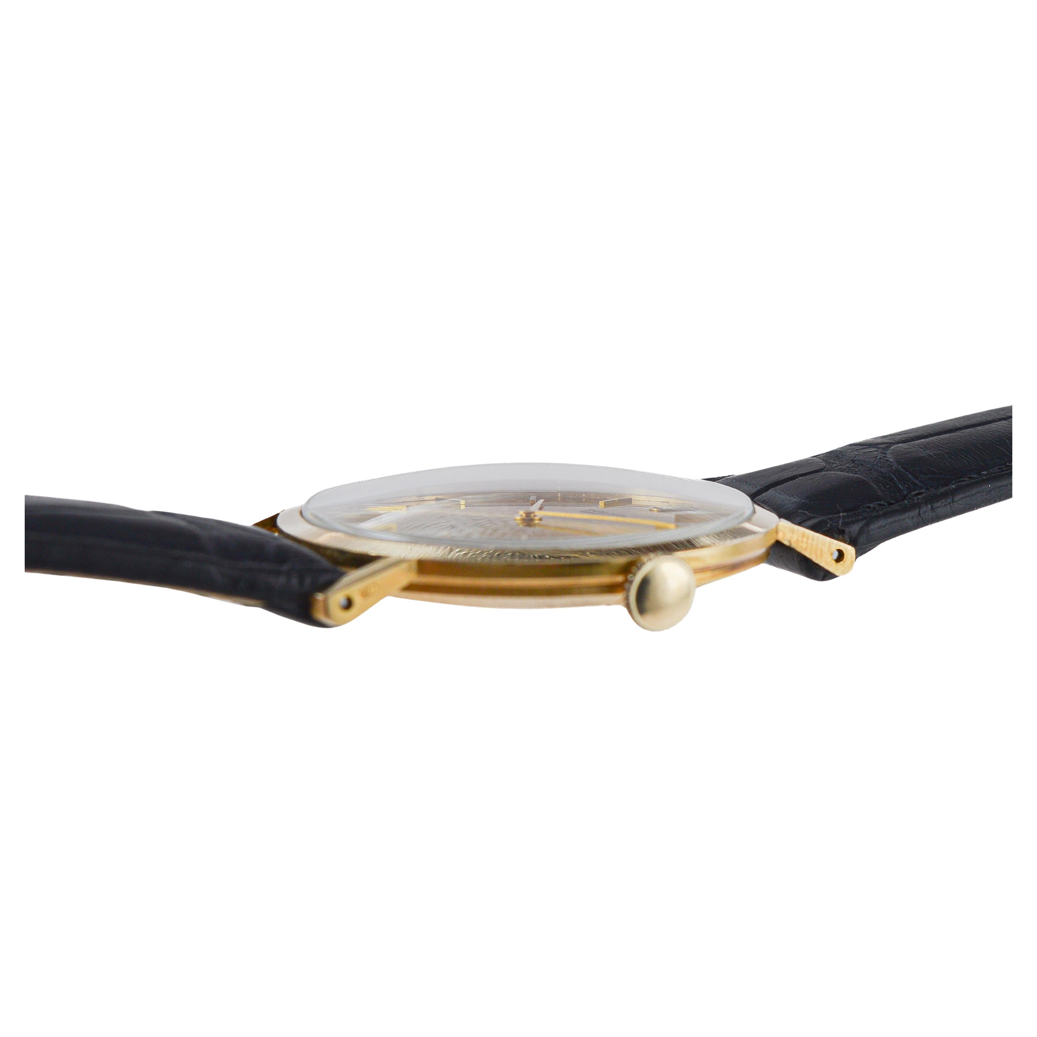 Rolex 18Kt Solid Yellow Gold Ultra Thin circa 1961 in Nearly New Condition 8