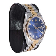 Rolex 18K.t & Steel Datejust with Original Factory Diamond Dial from 1985
