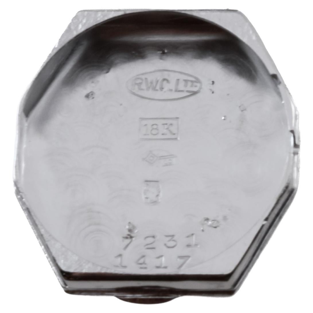 Rolex 18Kt White Gold Art Deco Ladies Watch Entirely Hand Made circa 1926-27 8