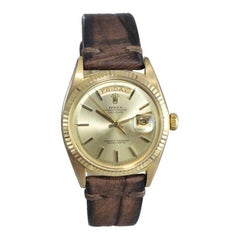 Rolex 18 Karat Gelbgold Oyster Perpetual Day Date Ref 1803 Datiert 1969