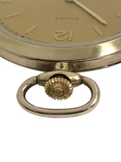 Rolex 1940s Bucherer Retailed Gold Filled Pocket Watch