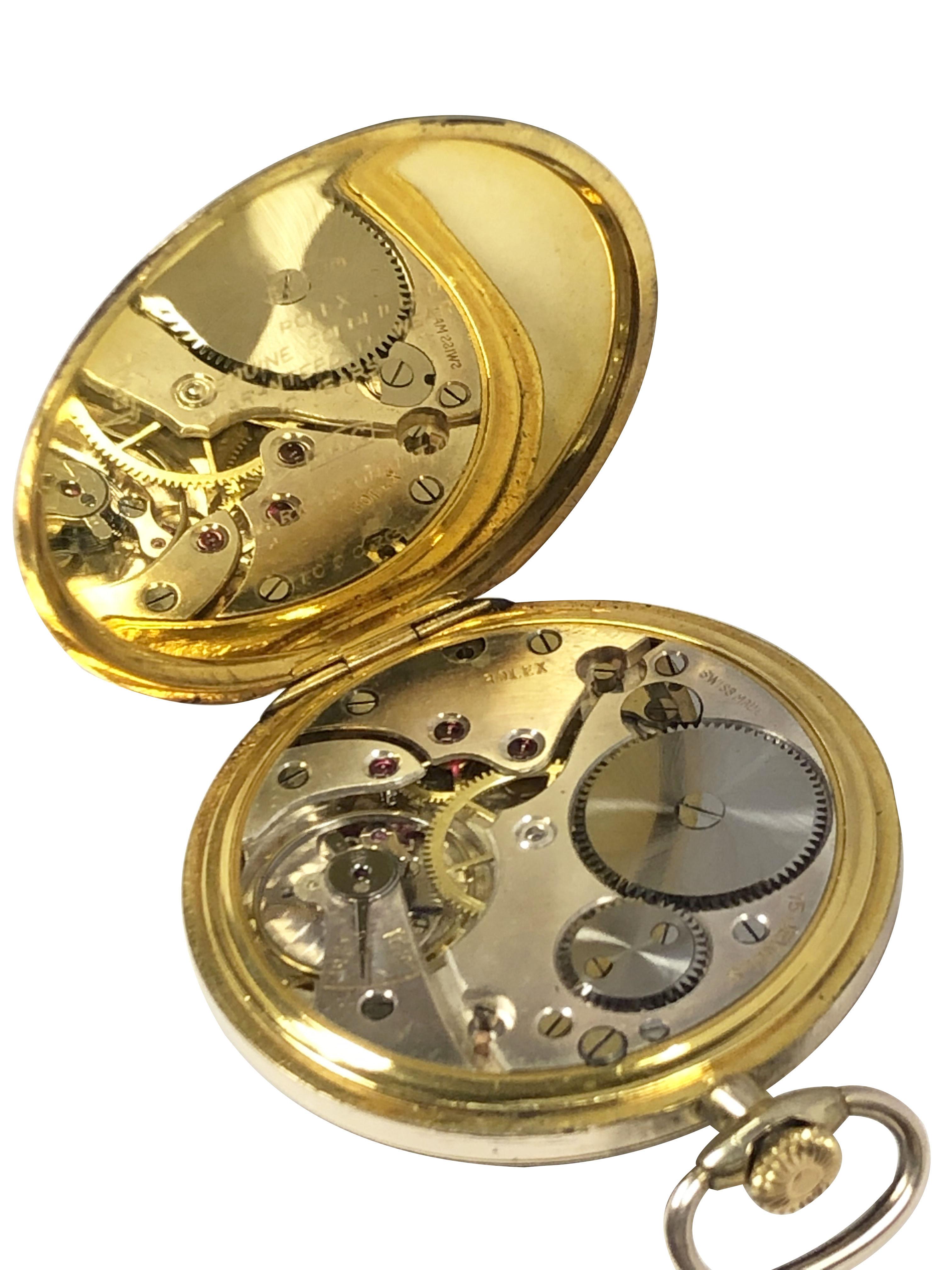 bucherer pocket watch vintage