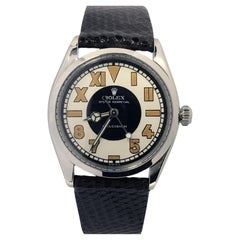 Rolex 1940's Used Ref 6552 Steel Self winding Wrist Watch