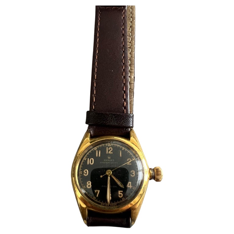 Rolex 1940s Yellow Gold Automatic Bubble Back Wristwatch For Sale at  1stDibs | rolex bubble watch, vintage rolex watches 1940s, helma watch