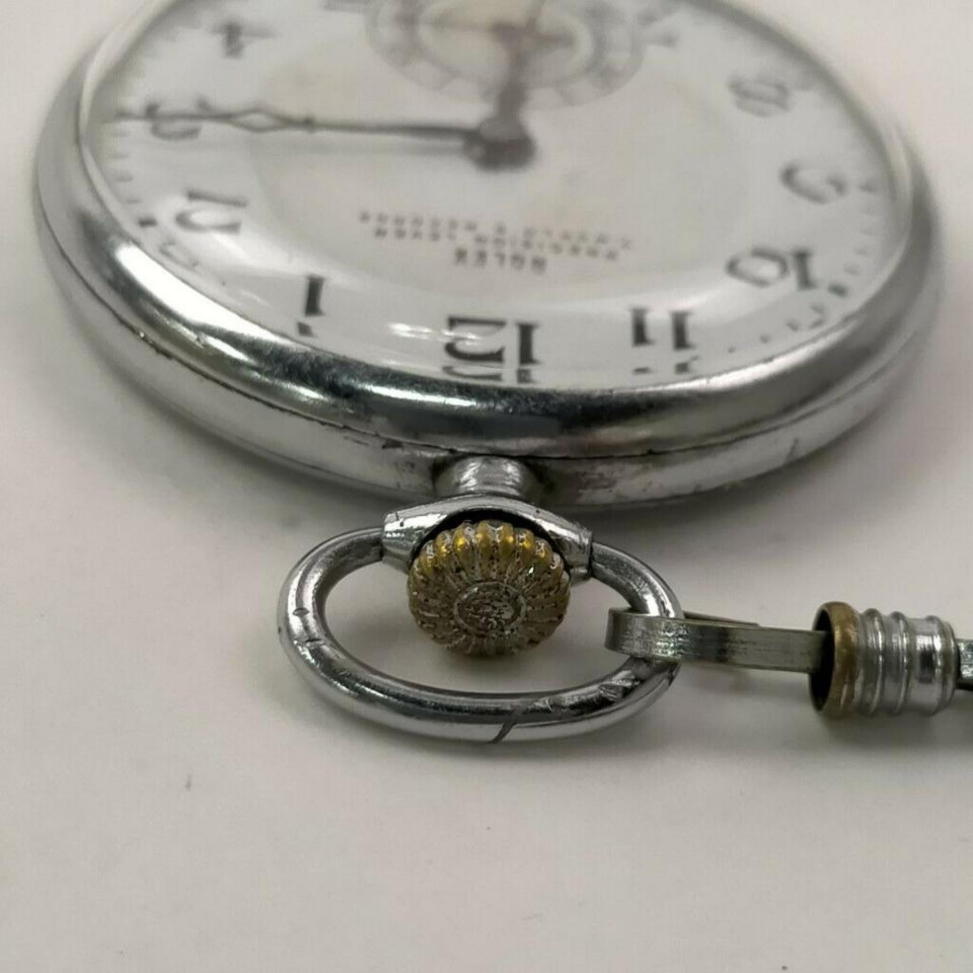 Women's or Men's Rolex 1950 17 Jewels Precision Lever 7 World's Records Pocket Watch 855507