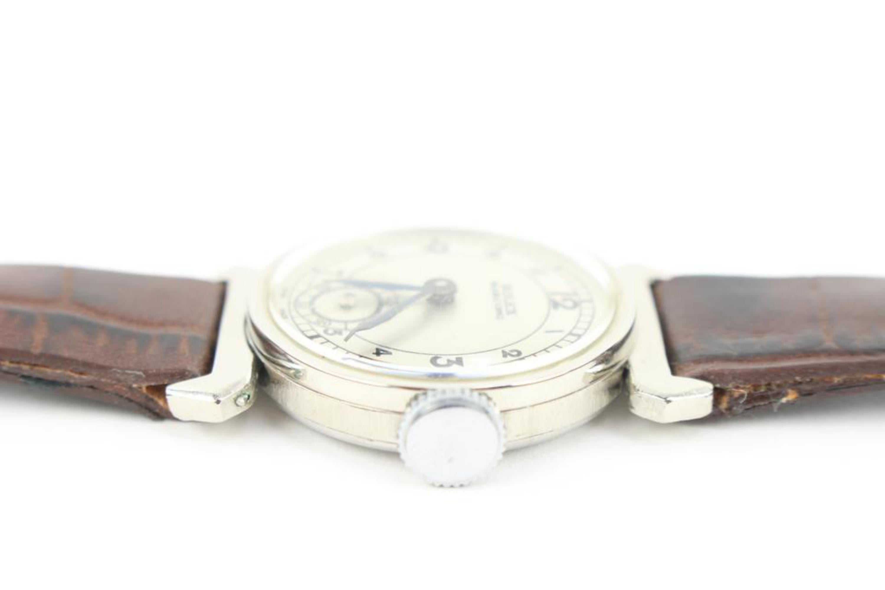 Rolex 1950 36mm Marconi Watch 44r32s 5