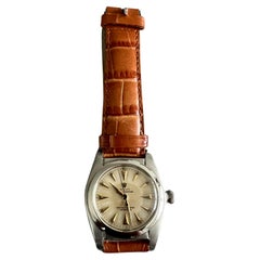 Retro Rolex 1950s Bubble Back Oyster Perpetual in Mint Condition
