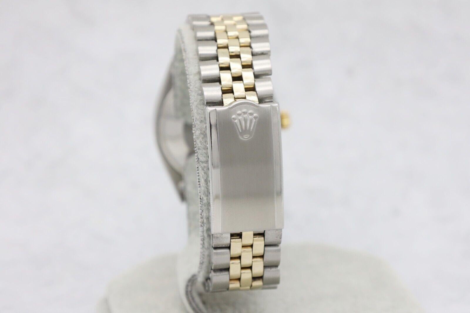 Rolex 1952-1961 Oyster 34 Perpetual Reference 1003 Two Tone Jubilee Band For Sale 1