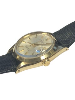 Rolex 1957 Ref 1500 Yellow Gold Self Winding Wrist Watch