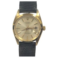 Retro Rolex 1957 Ref 1500 Yellow Gold Self Winding Wrist Watch