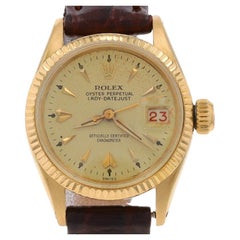 Rolex 1958 Lady-Datejust Orologio 6517 - Oro giallo 18k Automatico Un anno