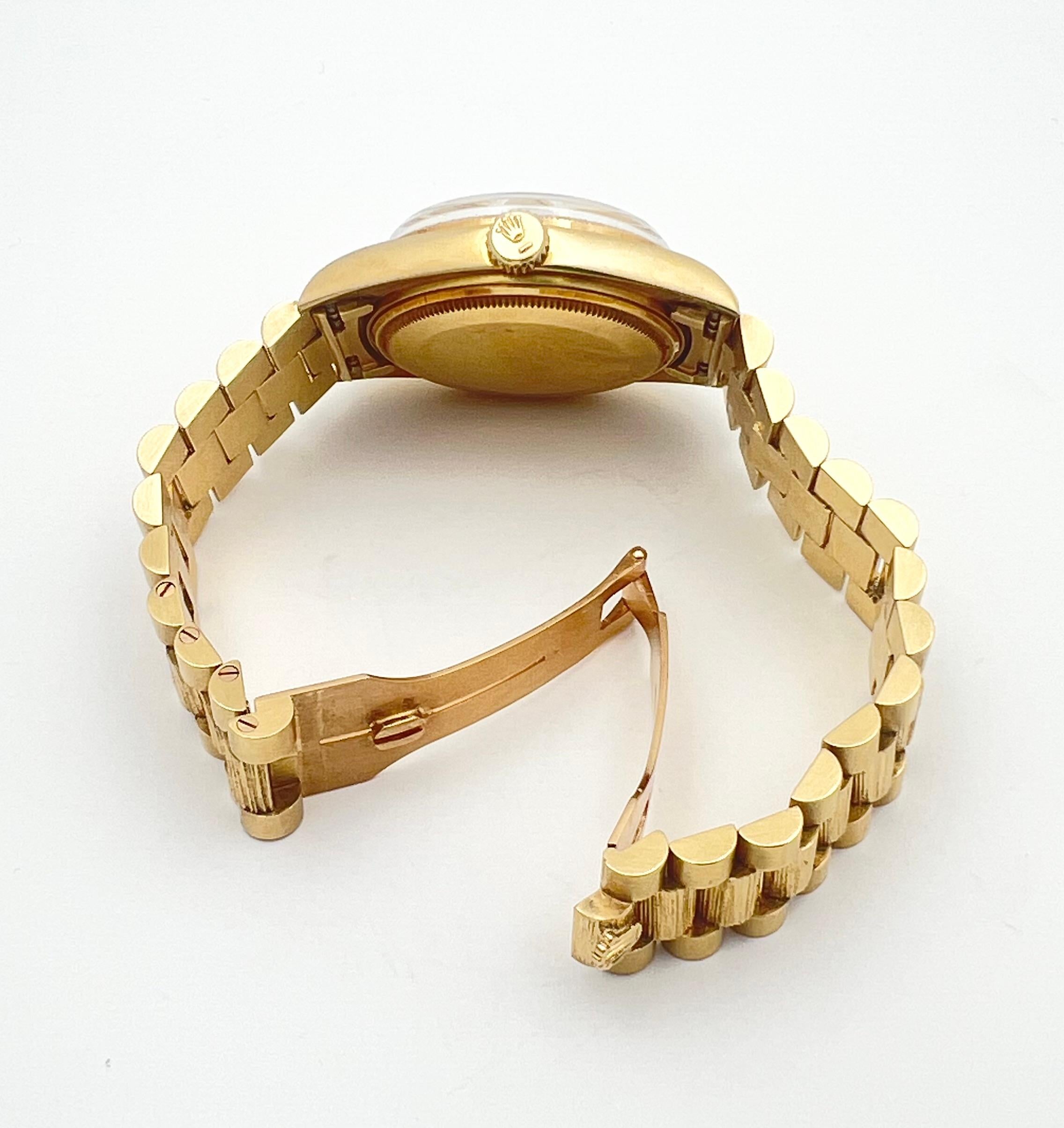 Rolex 1970s Day-Date Yellow Gold, Ref. 1807 In Excellent Condition In Palm Beach, FL