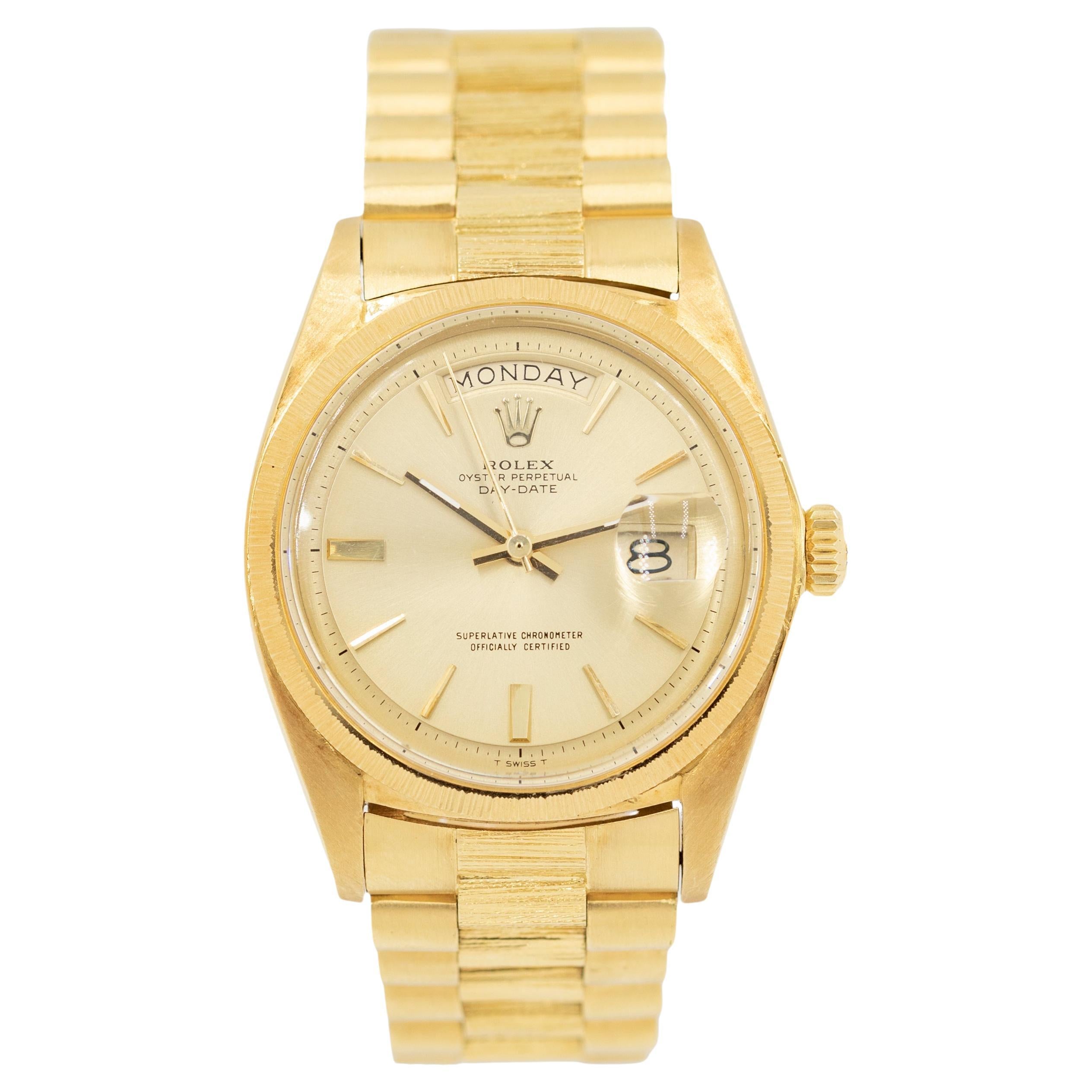 Rolex 1970s Day-Date Yellow Gold, Ref. 1807