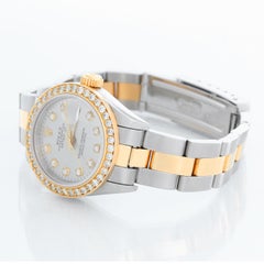 Rolex 2-Tone Datejust Steel & Gold Ladies Watch 69173
