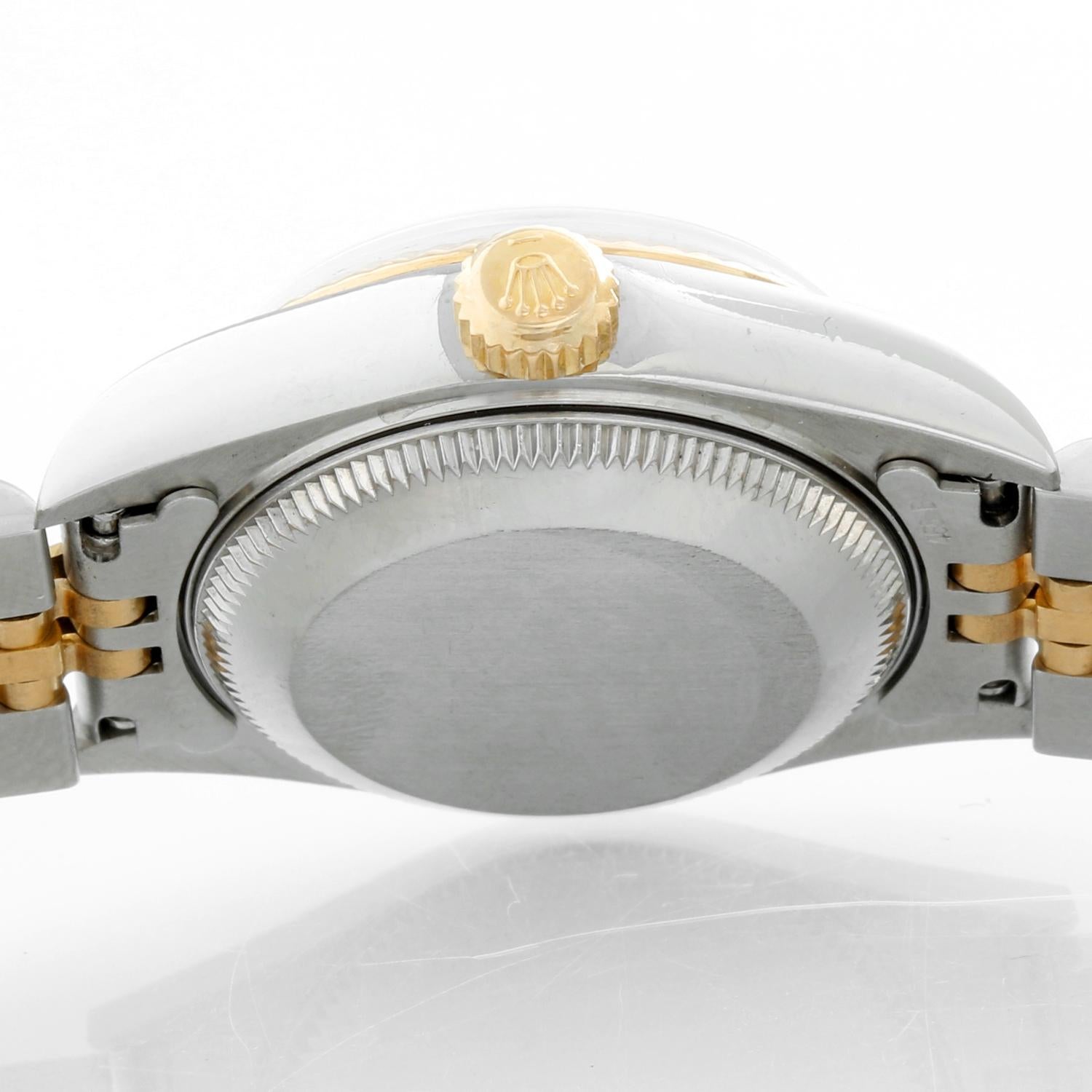 Women's Rolex 2-Tone Datejust Steel and Gold Ladies Watch 69173
