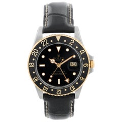 Used Rolex 2-Tone GMT-Master 16753 on a Strap